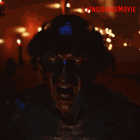 Screaming The Man With A Face Of Fire GIF
