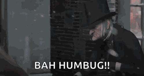 Scrooge Grumpy GIF