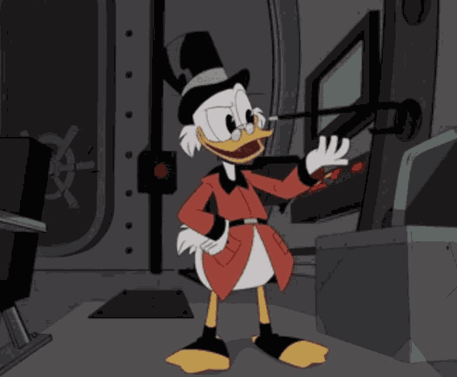 Scrooge Mcduck Ducktales GIF