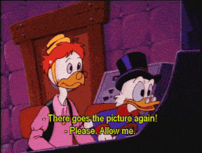 Scrooge Mcduck Gyro Gearloose GIF
