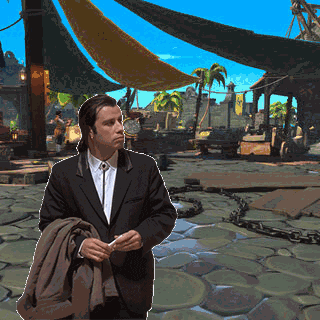 Sea Of Thieves Travolta GIF