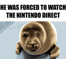 Seal Nintendo Direct GIF