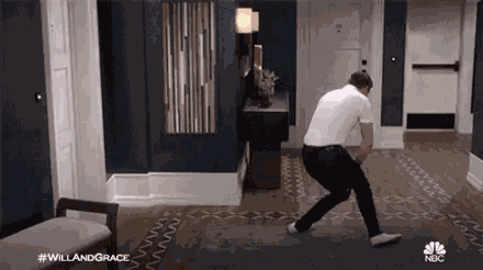 Sean Hayes Jack Mcfarland GIF