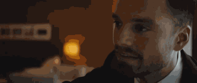 Sebastian Stan Blow Out Candle GIF