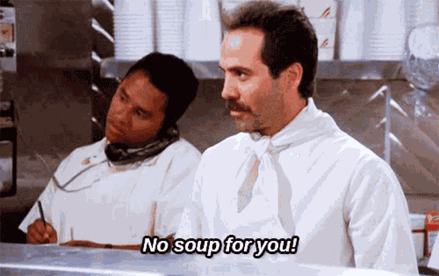 Seinfeld No Soup For You GIF