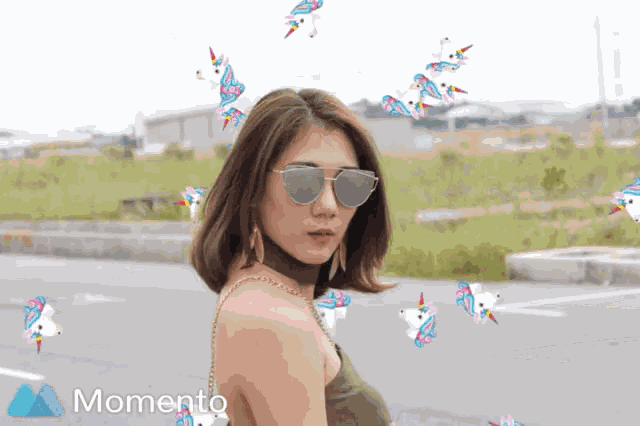 Selfie Unicorn GIF