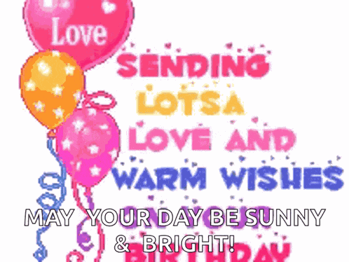 Sending Lotsa Love Love And Warm Wishes GIF