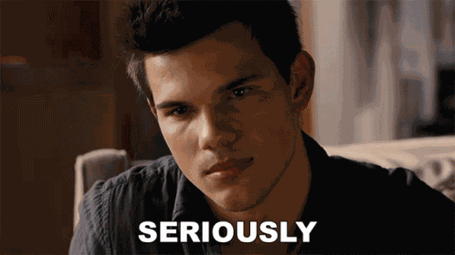 Seriously Jacob Black GIF