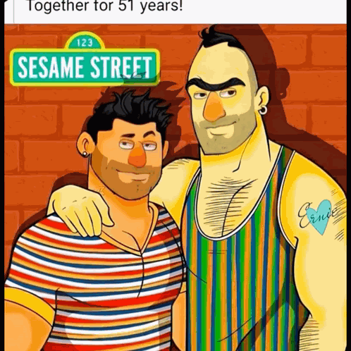 Sesame Street Bert And Ernie GIF
