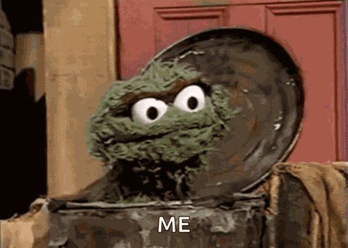 Sesame Street Oscar The Grouch GIF