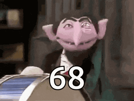 Sesame Street The Count GIF