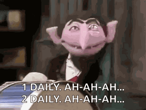 Sesame Street The Count GIF