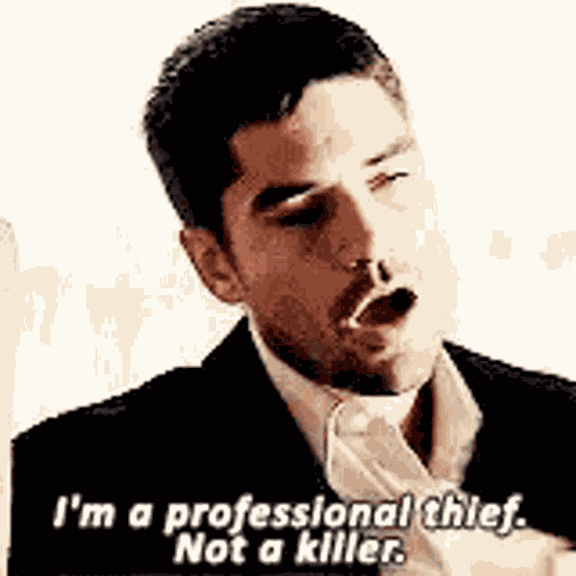 Seth Gecko Im A Thief Not A Killer GIF