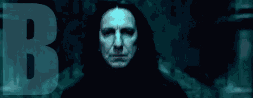 Severus Snape Alan Rickman GIF