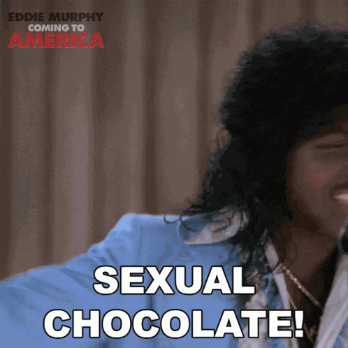 Sexual Chocolate Coming To America GIF