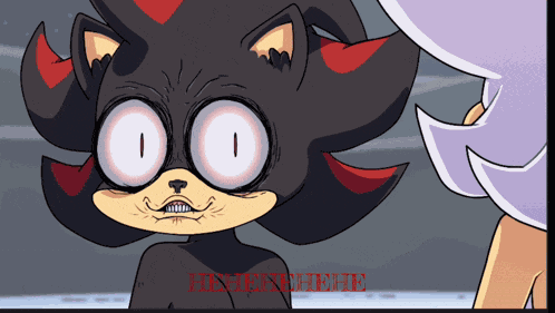 Shadow The Hedgehog Creepy Laugh GIF
