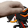 Shadow The Hedgehog Shadow Sticker