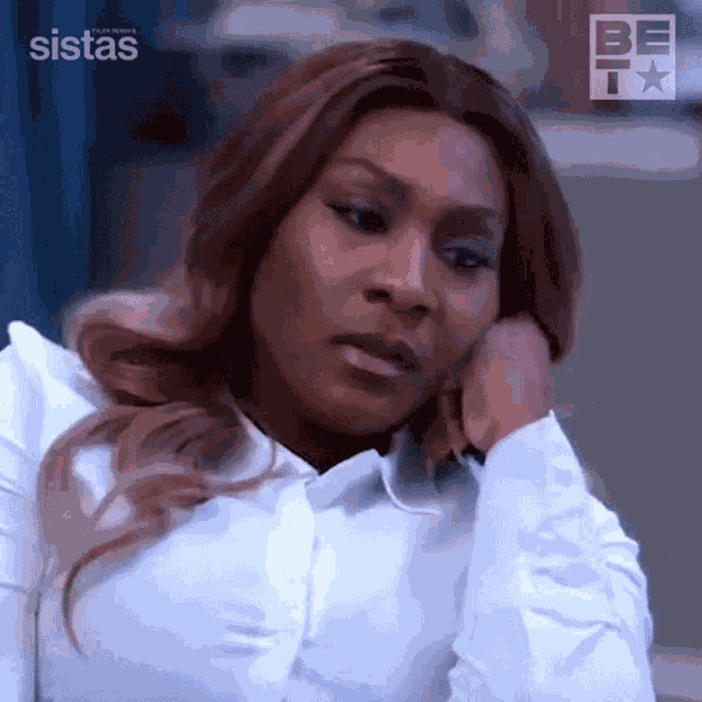 Shakes Head Danni GIF