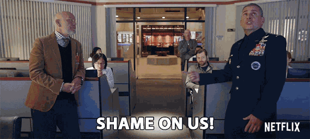 Shame On Us General Mark R Naird GIF