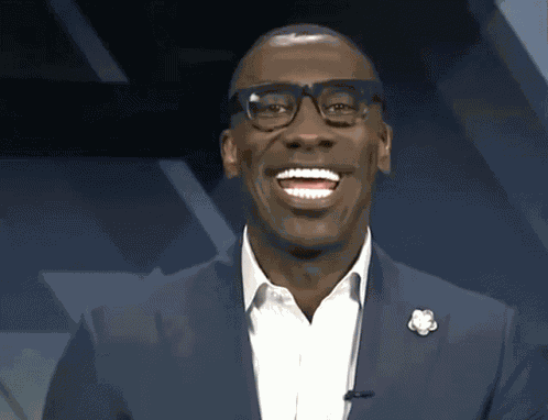 Shannon Sharpe Laugh Hard GIF
