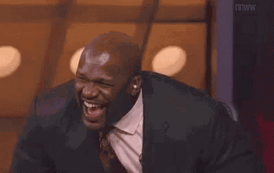 Shaq Laugh GIF