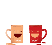 Share Your Love For Teh Boh Tea Bohboh Tea Cheers Cup Of Tea Sticker