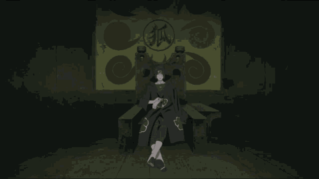 Sharingan How Much Can You See Itachi How Much Can You See GIF