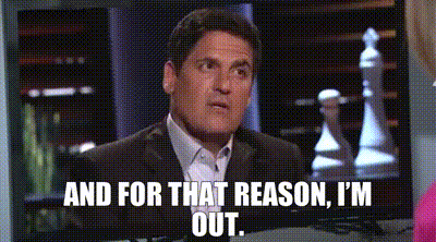 Shark Tank I'M Out GIF