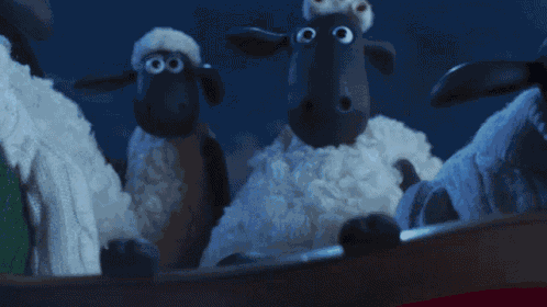 Shaun Christmas Aardman GIF