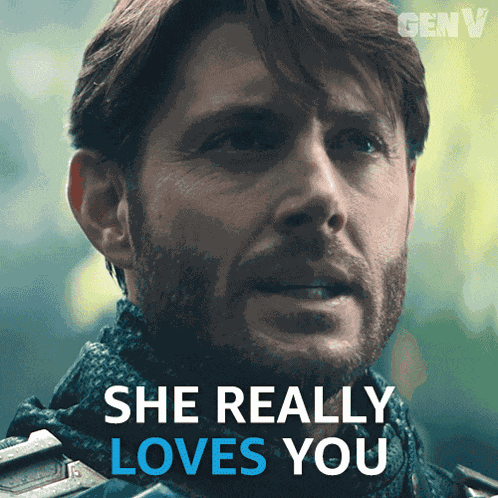 She Really Loves You Soldier Boy GIF