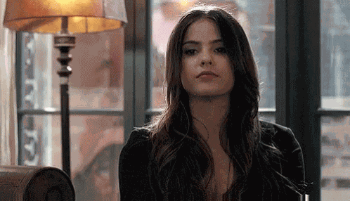 Shelley Hennig Tea GIF