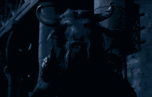 Shhh Minotaur GIF