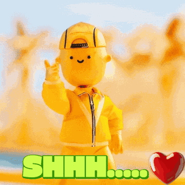 Shhh Secret No Words Don’t Tell Anyone Gesture One Finger Hush GIF