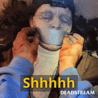 Shhh Tapegag GIF