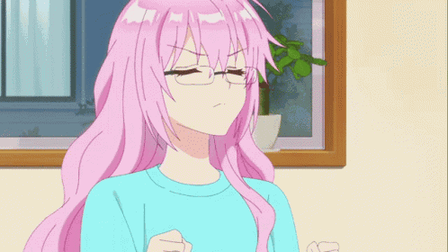 Shikimori San Anime Slap Self GIF