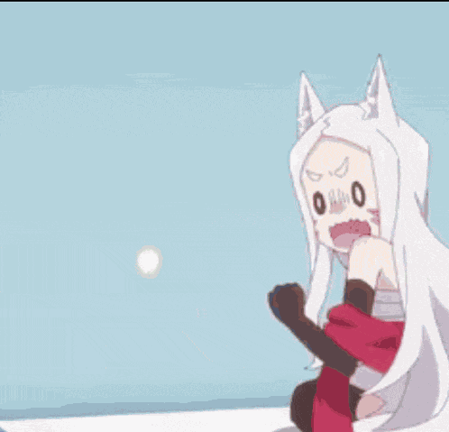 Shiro Anime Run GIF