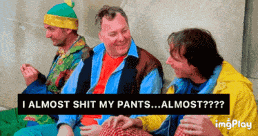 Shit My Pants Almost GIF