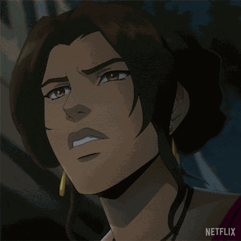 Shocked Lara Croft GIF