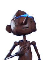 Shocked Pinocchio Sticker