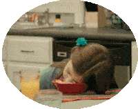 Shocked Woke Up Sticker