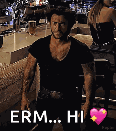 Short King Wolverine GIF