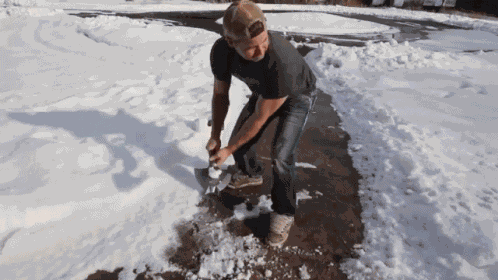 Shovel Shovel Snow GIF