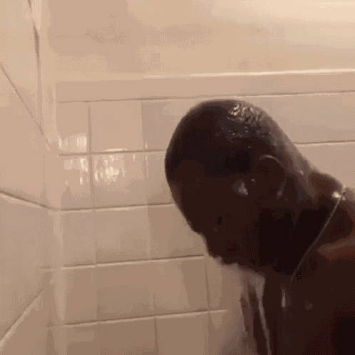 Shower Yell GIF
