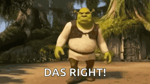 Shrek Come At Me GIF