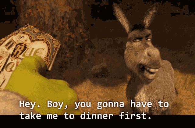 Shrek Donkey GIF