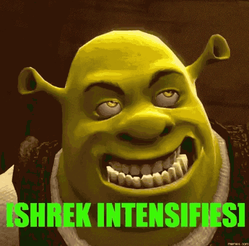 Shrek Intensifies GIF