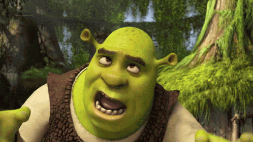 Shrek Ouch GIF