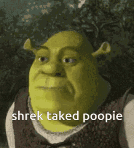 Shrek Poop Shrek GIF