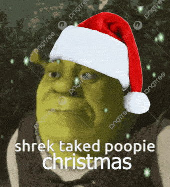 Shrel Christmas GIF