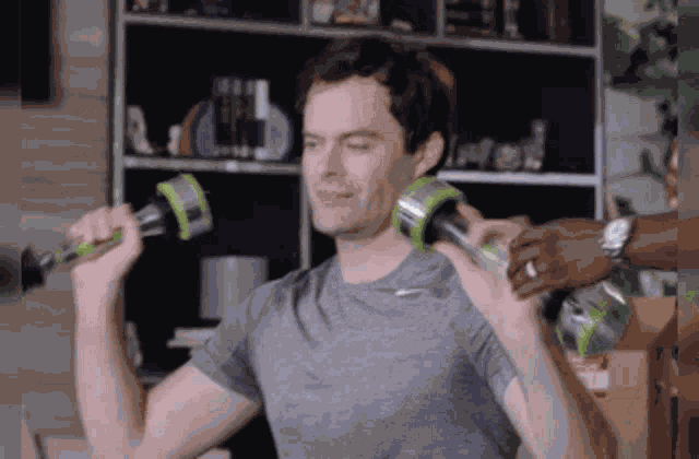 Shuffle Kevin Hart Workout GIF